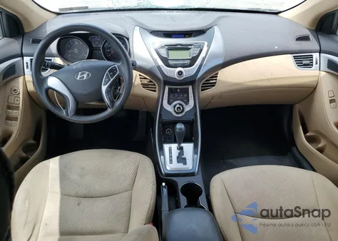 2013 Hyundai Elantra Gls z USA, uszkodzony, nr VIN 5NPDH4AE4DH156174